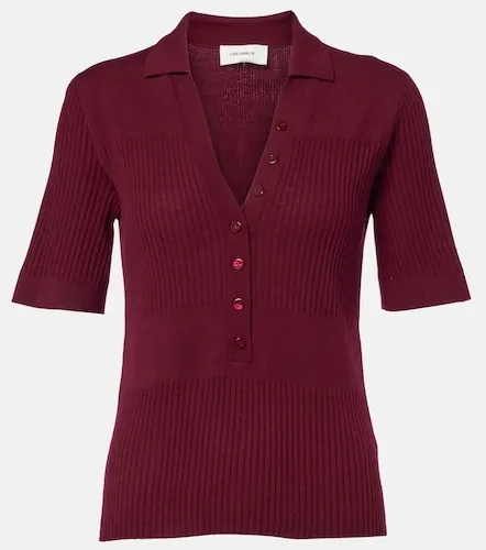 Pullover polo Malie in cashmere a coste - Lisa Yang - Modalova