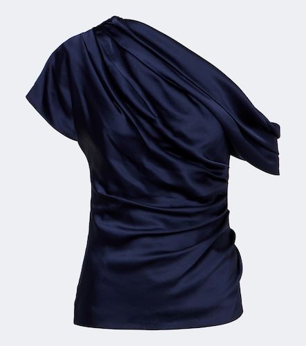 Top Phoebe de satén drapeado - Simkhai - Modalova