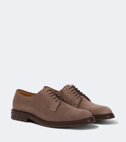 Suede Derby shoes - Brunello Cucinelli - Modalova