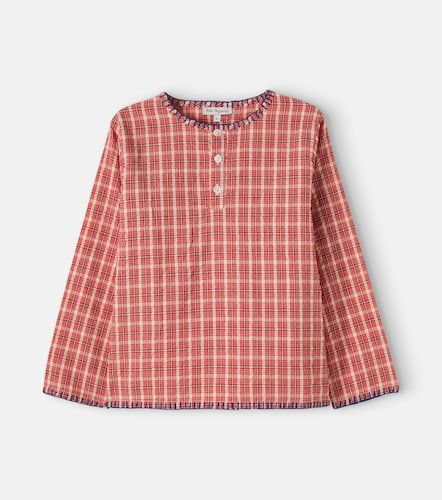 Blusa Beau de algodón a cuadros - Bebe Organic - Modalova