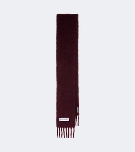 Alpaca, wool, and mohair-blend scarf - Acne Studios - Modalova