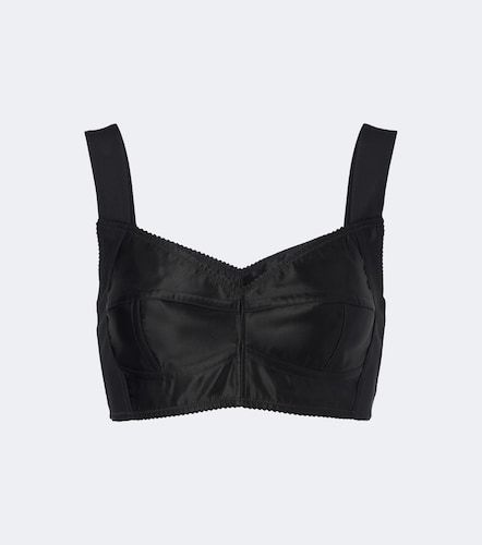 Dolce&Gabbana Bralette aus Satin - Dolce&Gabbana - Modalova