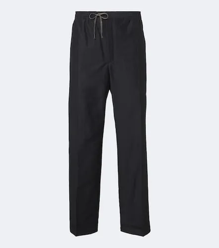Pantaloni regular in misto cotone e seta - Maison Margiela - Modalova