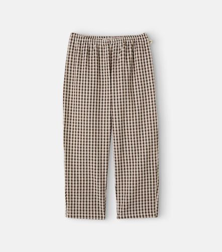 Konges Sløjd Pantalones Kim de sirsaca de algodón a cuadros vichy - Konges Slojd - Modalova