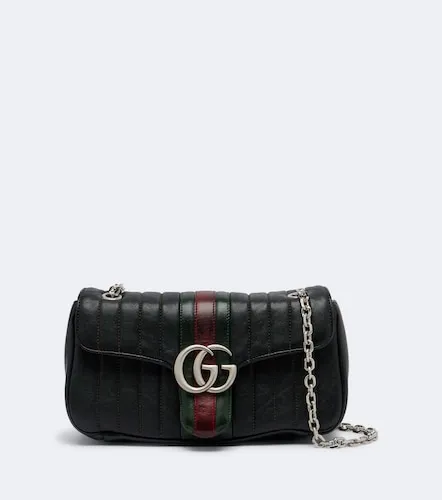 GG Marmont Small leather shoulder bag - Gucci - Modalova