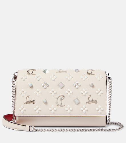 Verzierte Clutch Paloma aus Leder - Christian Louboutin - Modalova