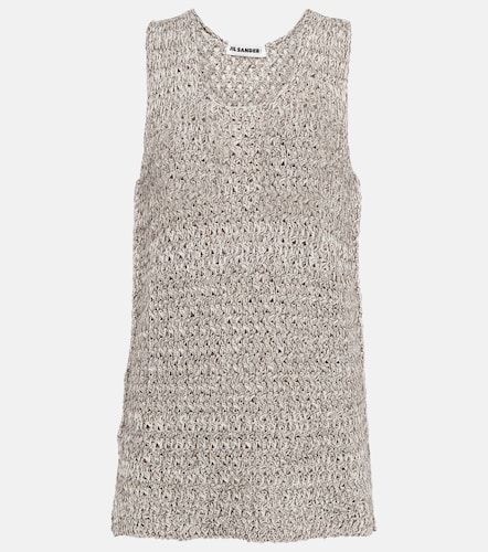 Jil Sander Knitted cotton-blend top - Jil Sander - Modalova