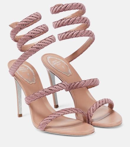 Cleo embellished satin sandals - Rene Caovilla - Modalova