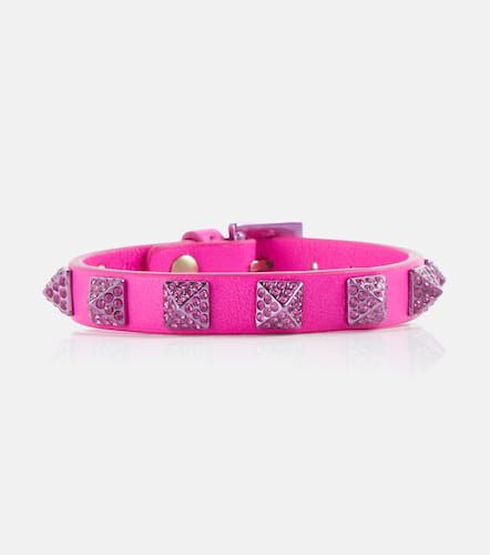 Rockstud leather bracelet - Valentino Garavani - Modalova