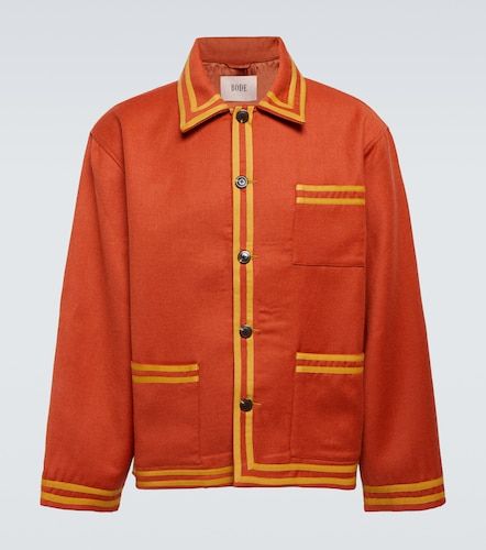 Society Club wool blouson jacket - Bode - Modalova