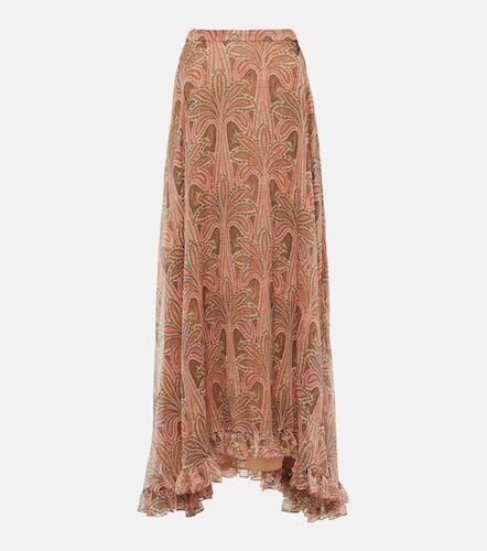 Etro Printed silk maxi skirt - Etro - Modalova