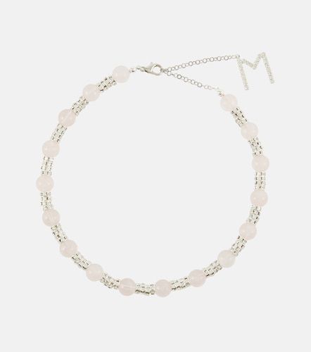 Collana con quarzo e perle bijoux - Magda Butrym - Modalova