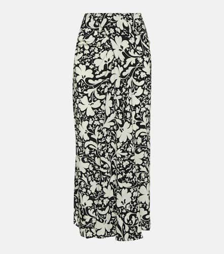 Printed silk midi skirt - Stella McCartney - Modalova