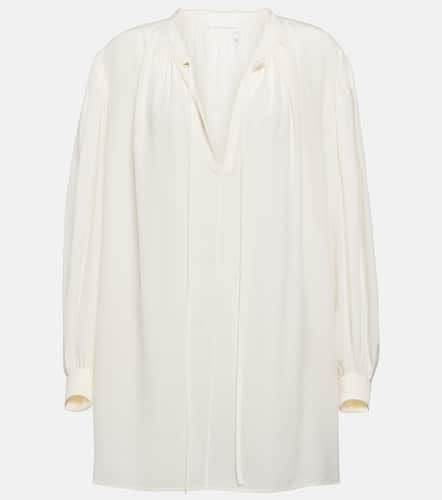 ChloÃ© Tie-neck silk satin shirt - Chloe - Modalova