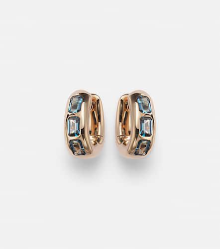 Iconica 18kt rose gold earrings with topaz - Pomellato - Modalova