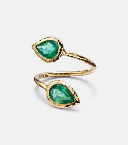 Moi and Toi 18kt ring with emeralds - Octavia Elizabeth - Modalova