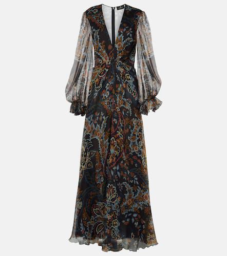 Etro Printed silk gown - Etro - Modalova