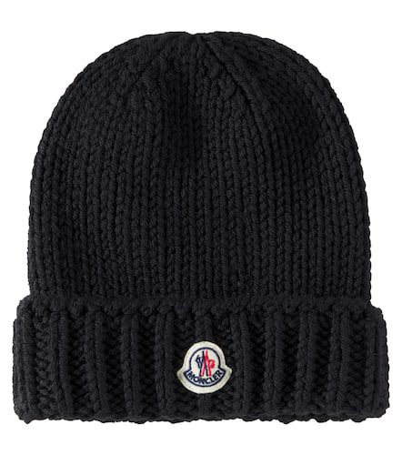 Gorro acanalado de lana - Moncler Enfant - Modalova