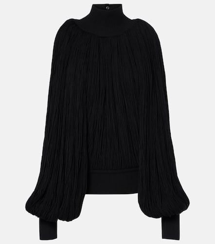 AlaÃ¯a Fringed wool sweater - Alaia - Modalova