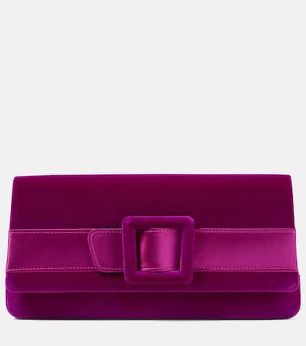 Manolo Blahnik Maygot velvet clutch - Manolo Blahnik - Modalova