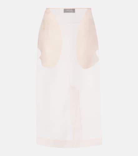 Silk organza pencil skirt - Simone Rocha - Modalova