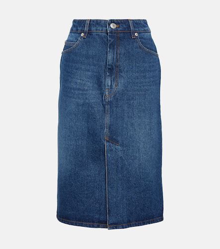 Ami Paris Denim pencil skirt - Ami Paris - Modalova