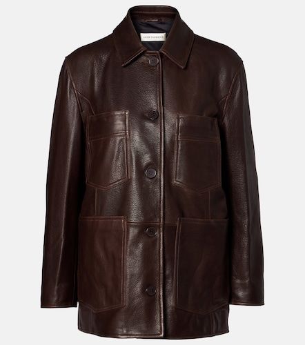 Nour Hammour Leather jacket - Nour Hammour - Modalova