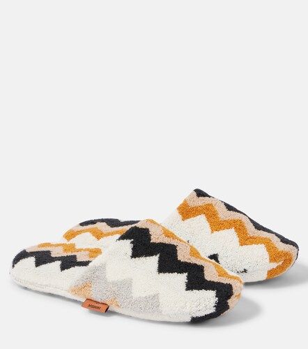 Slippers Best Zigzag aus Baumwollfrottee - Missoni - Modalova