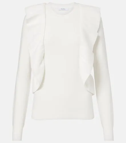 Agenzia knitted ruffled top - Max Mara - Modalova