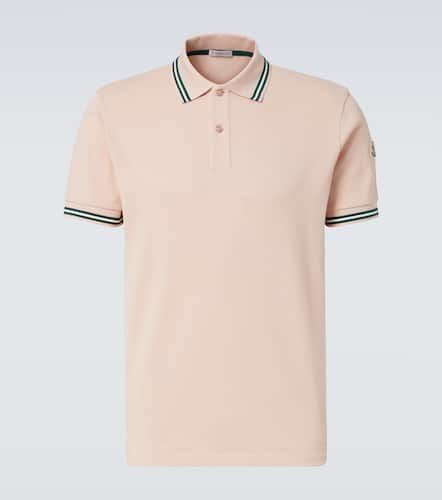 Moncler Cotton piquÃ© polo shirt - Moncler - Modalova