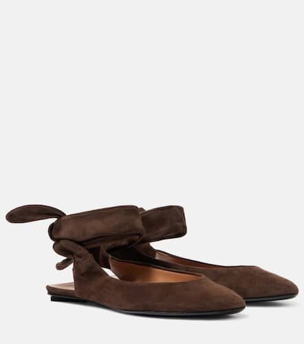 Cloe suede slingback flats - The Attico - Modalova