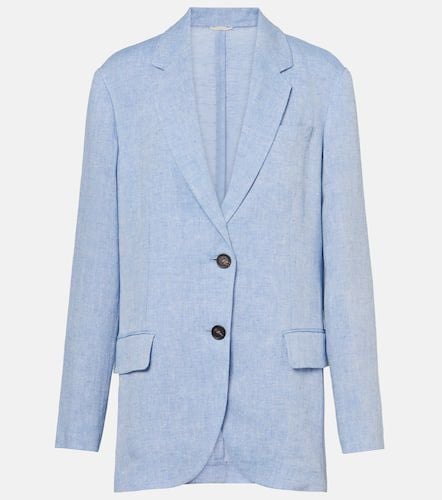 Blazer aus einem Leinengemisch - Brunello Cucinelli - Modalova