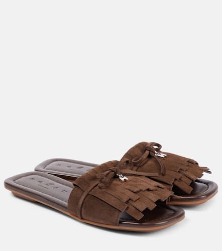 Hogan H685 fringed suede slides - Hogan - Modalova