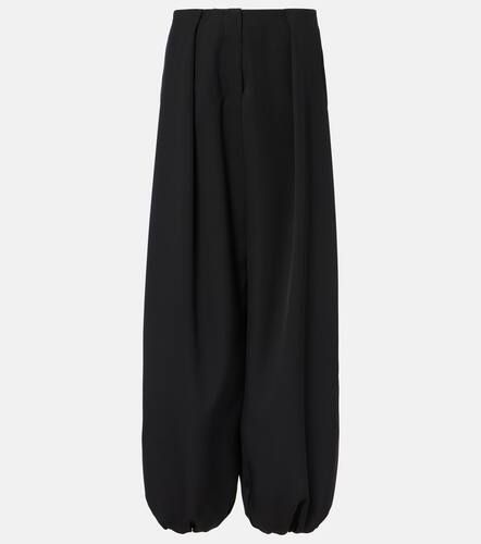 Calisson high-rise draped wool pants - Jacquemus - Modalova