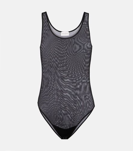 Semi-sheer scalloped bodysuit - Magda Butrym - Modalova