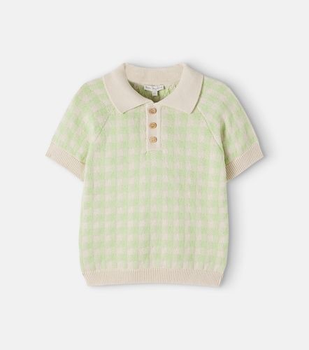 Polo June de algodón a cuadros - Bebe Organic - Modalova