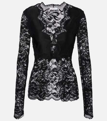 Rabanne Top in pizzo - Rabanne - Modalova