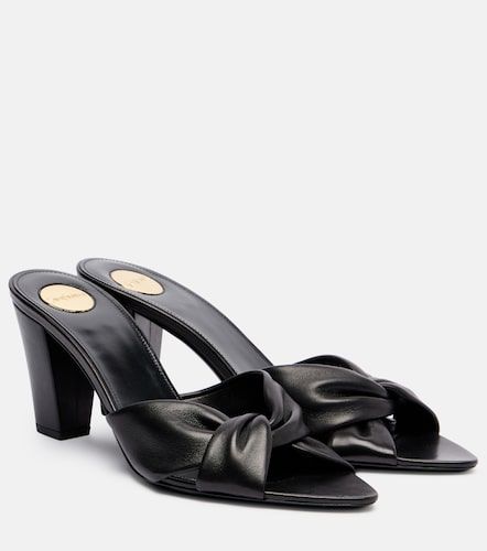 Franciane 25 leather mules - Saint Laurent - Modalova
