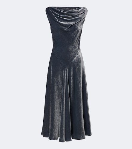 Vestido largo Drina de terciopelo drapeado - Altuzarra - Modalova