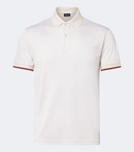 Polo de jersey de seda con Web - Gucci - Modalova