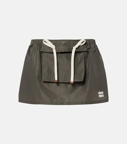 Miu Miu Minifalda técnica - Miu Miu - Modalova