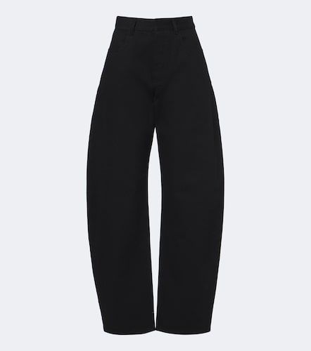 Alaïa Jeans barrel a vita alta - Alaia - Modalova