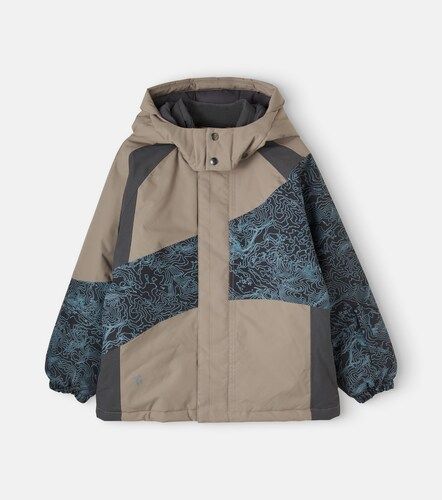 Chaqueta de esquí Sneen estampada con capucha - Wheat - Modalova