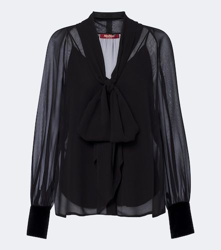 Schluppenbluse Elegante aus Seide - Max Mara - Modalova