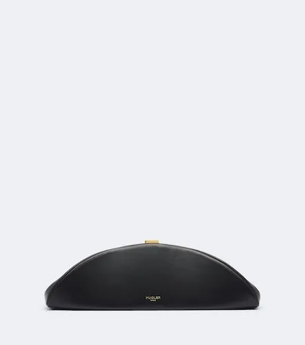 Mugler Lua leather clutch - Mugler - Modalova