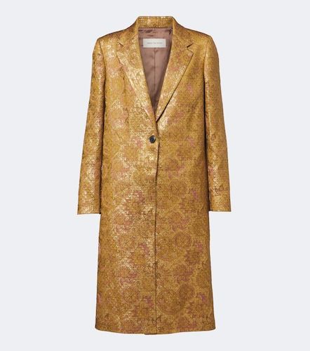 Cappotto in misto lino, cotone e seta - Dries Van Noten - Modalova