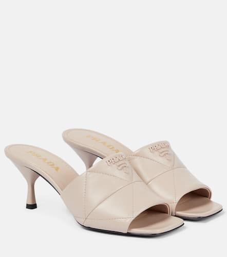 Prada Quilted leather sandals - Prada - Modalova