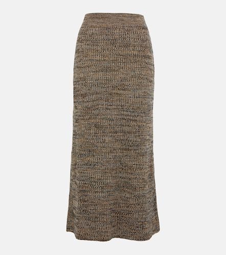 ChloÃ© Cashmere and silk-blend skirt - Chloe - Modalova