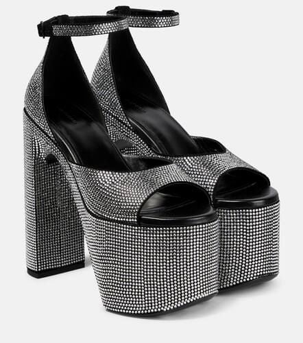 Camden embellished leather platform sandals - Balenciaga - Modalova