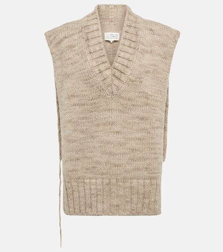 Chaleco de alpaca, algodón y lana - Maison Margiela - Modalova